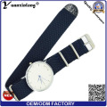 Yxl-031 Nouveau Style Perlon Bracelet Promotionnel Bonne Qualité Montre Bracelet Montre Perlon Bracelet Personnalisé Conception En Gros Montre Bracelet